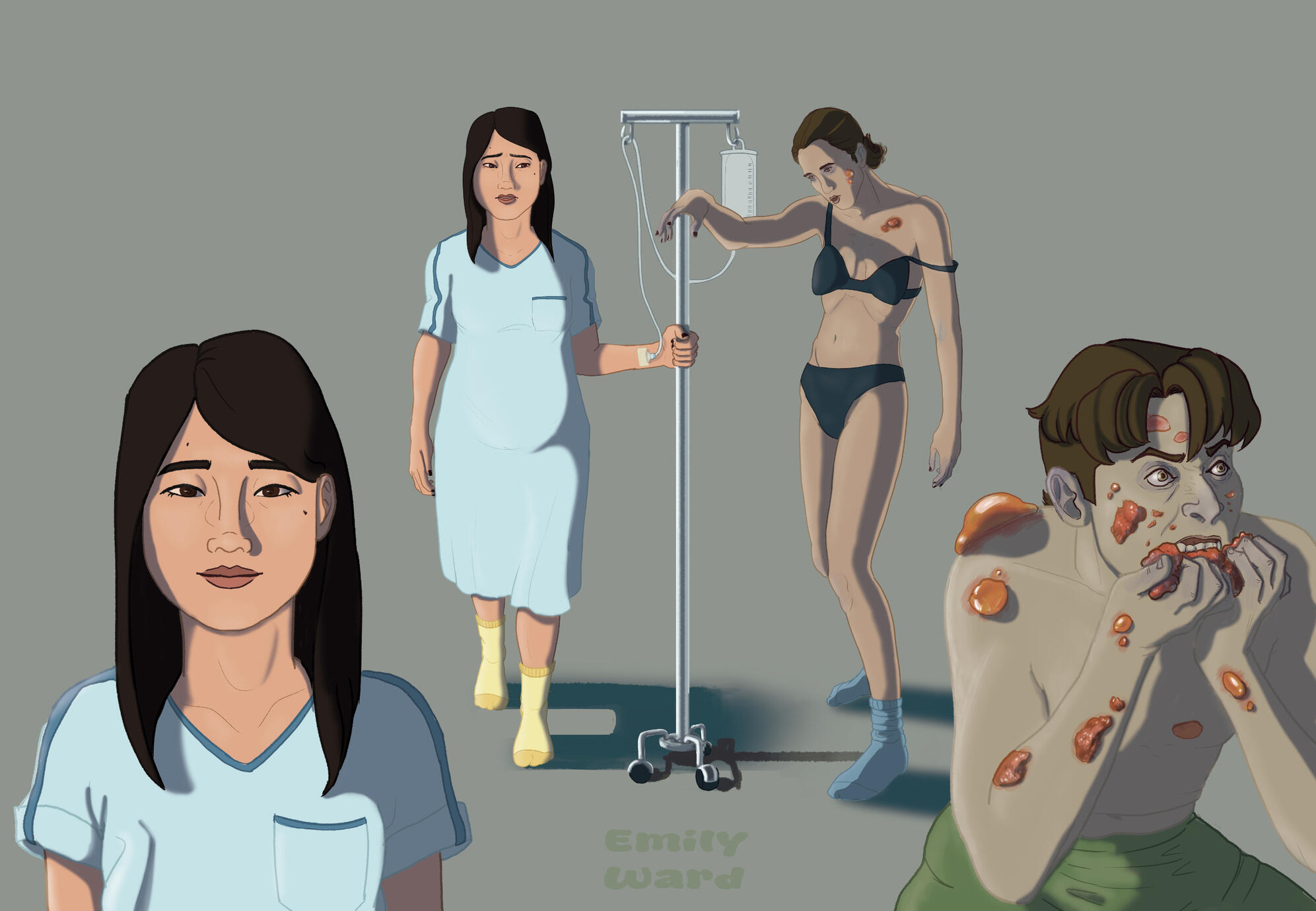 Hospital Zombies Concept (2025)