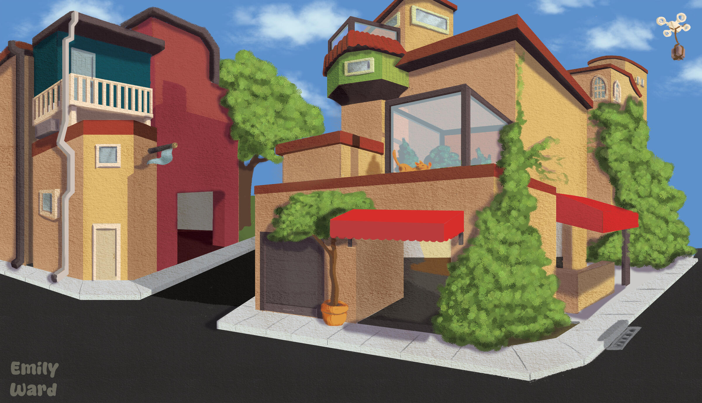 Neighborhood Concept Art (2025)